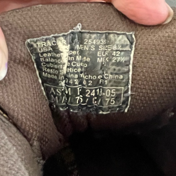 HERMAN SURVIVORS WATERPROOF LEATHER WORK BOOTS. BROWN Steel toes. Men’s size 8.5 - Picture 6 of 6